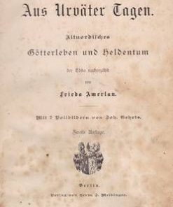 Aus UrvΣter Tagen - lb. germana