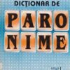 Dictionar de paronime