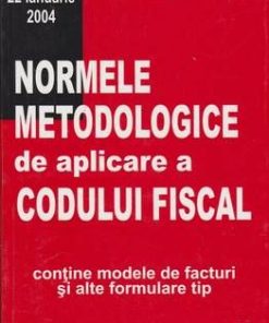 Norme metodologice de aplicare a codului fiscal