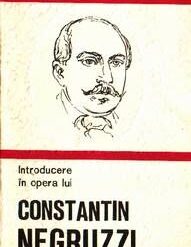 Introducere in opera lui C.Negruzzi