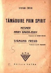 Tamaduire prin spirit Mesmer Freud