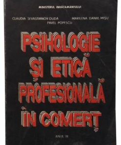 Psihologie si etica profesionala in comert