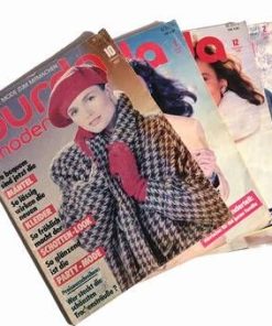 Set de 4 reviste Burda - 1987, 1989