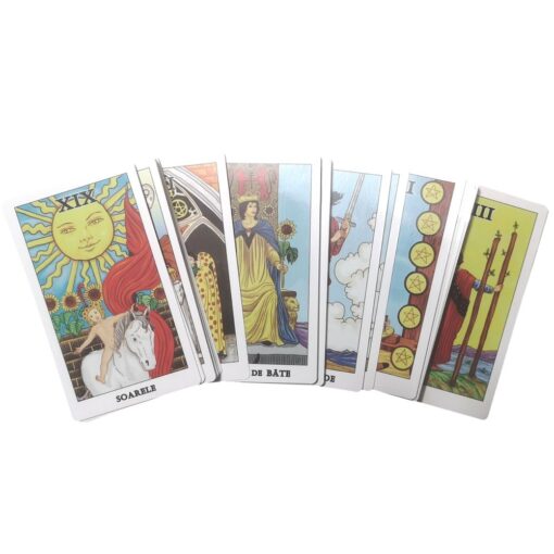 Tarot Rider Waite cu mini-brosura explicativa in limba romana