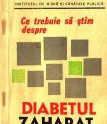 Ce trebuie sa stim despre diabetul zaharat